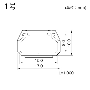 SFT156 テープ付ニュー・エフモール木目色1号（ツガ）: 壁面用配線